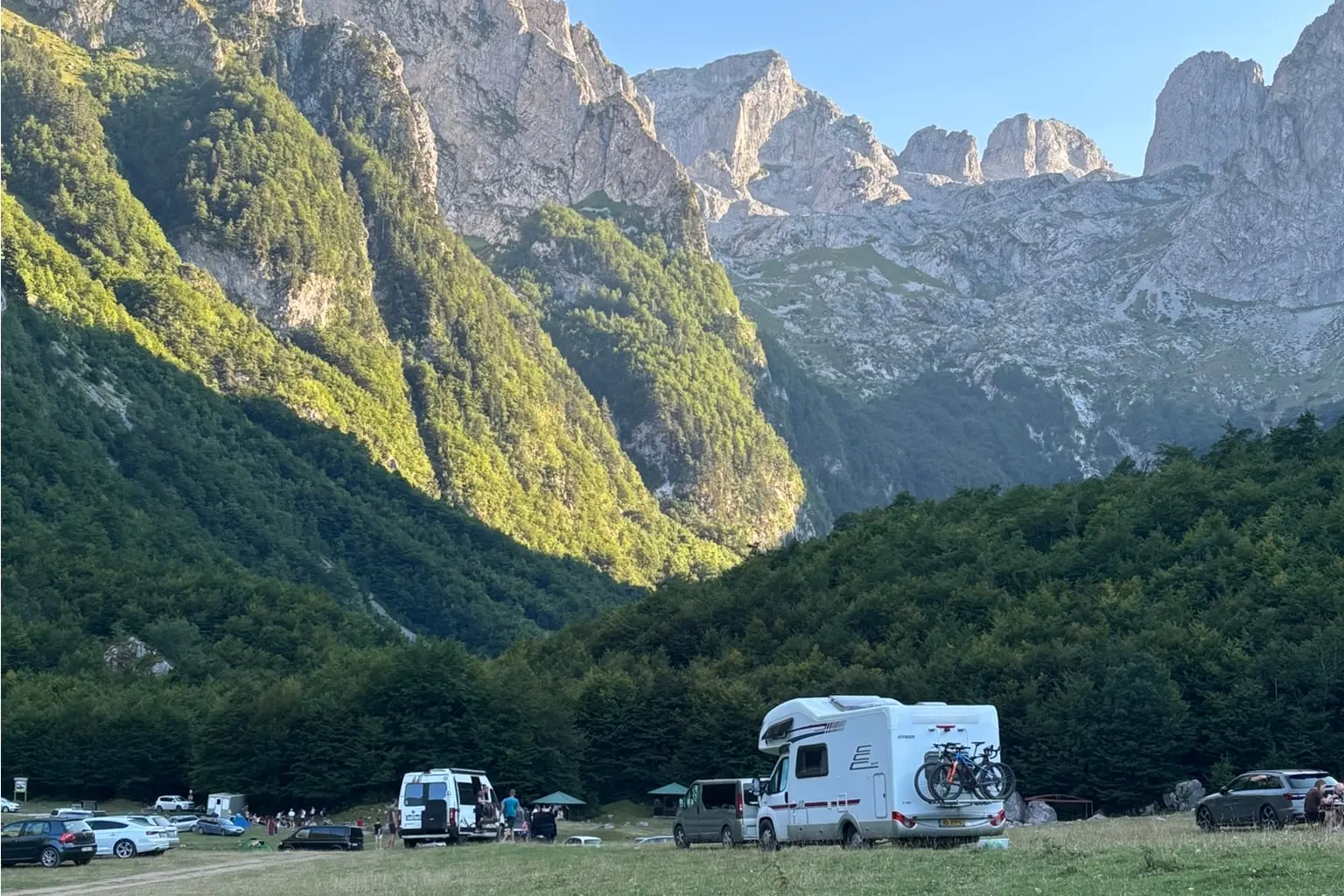 The Grebaje valley in Prokletije