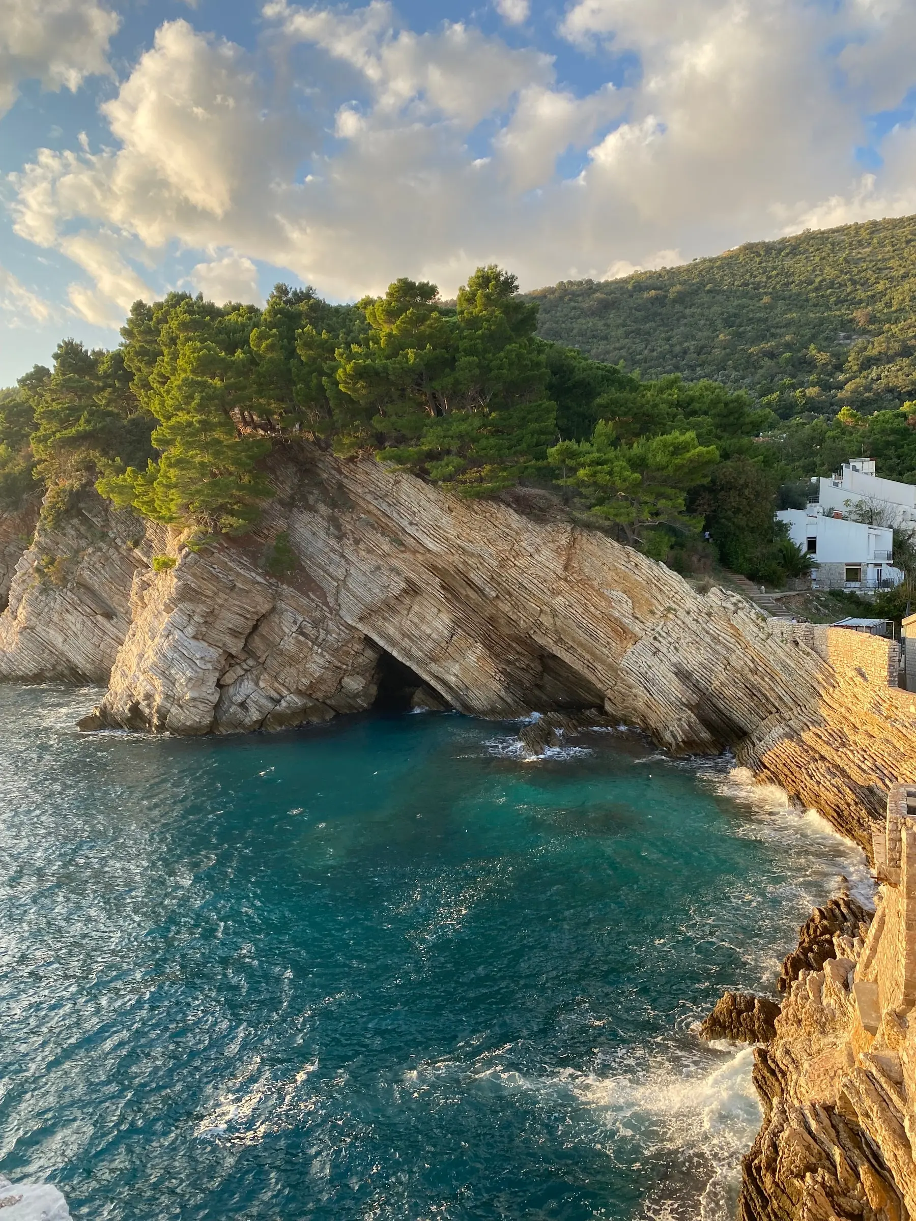Petrovac coastline