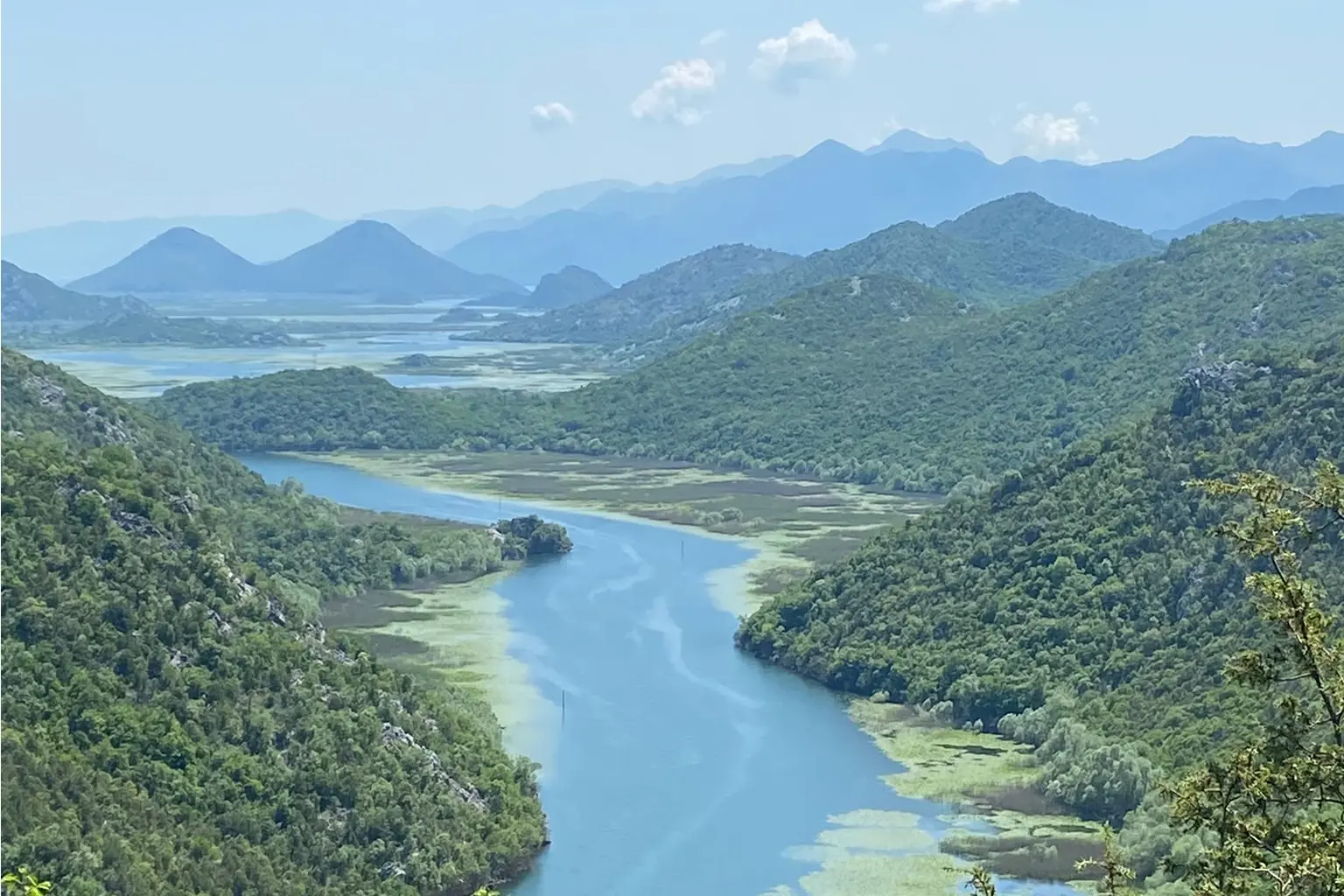 Skadarsko jezero, view from Pavlova strana